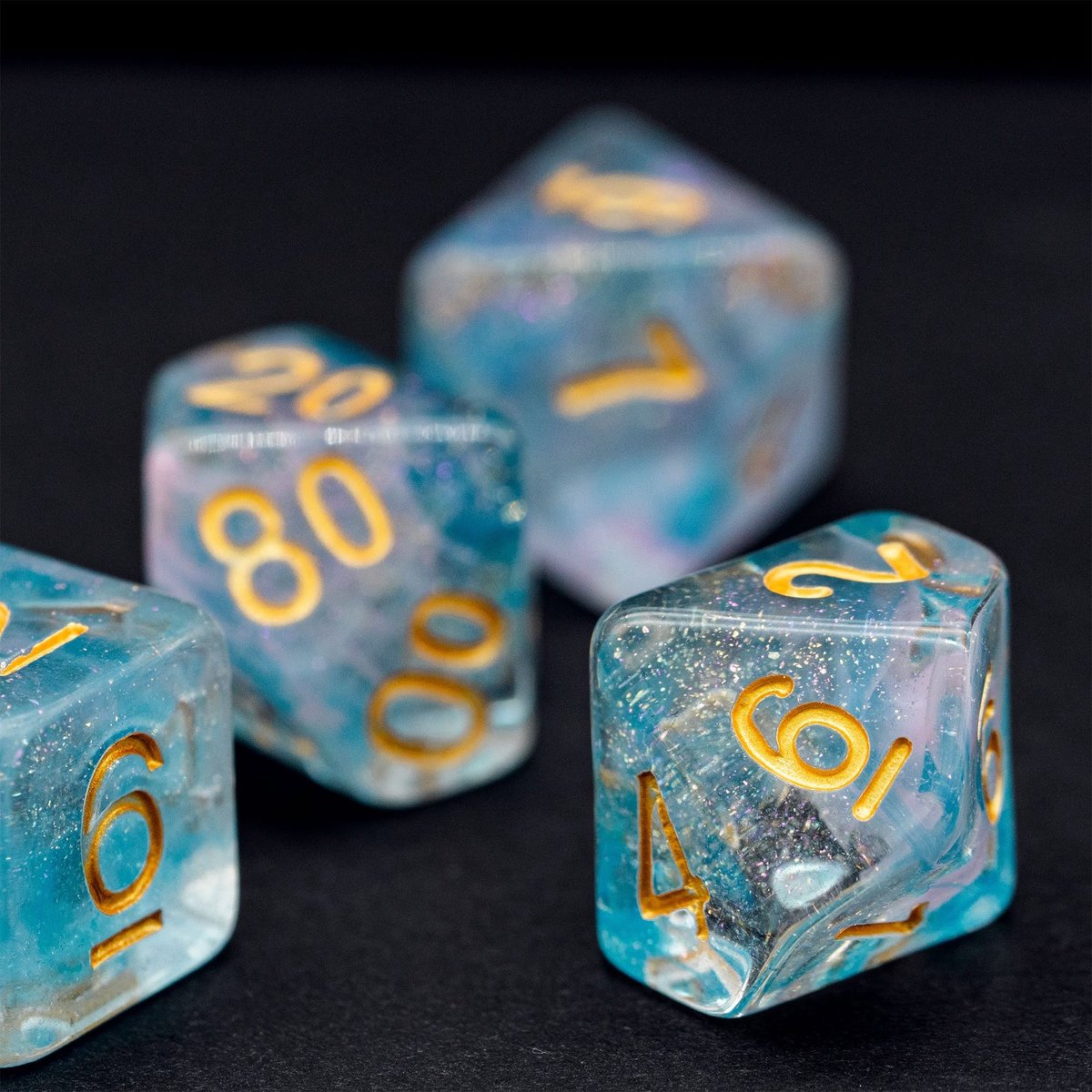 RTLR Rollenspel Dobbelstenen Slijtvaste Polyhedral Dobbelstenen