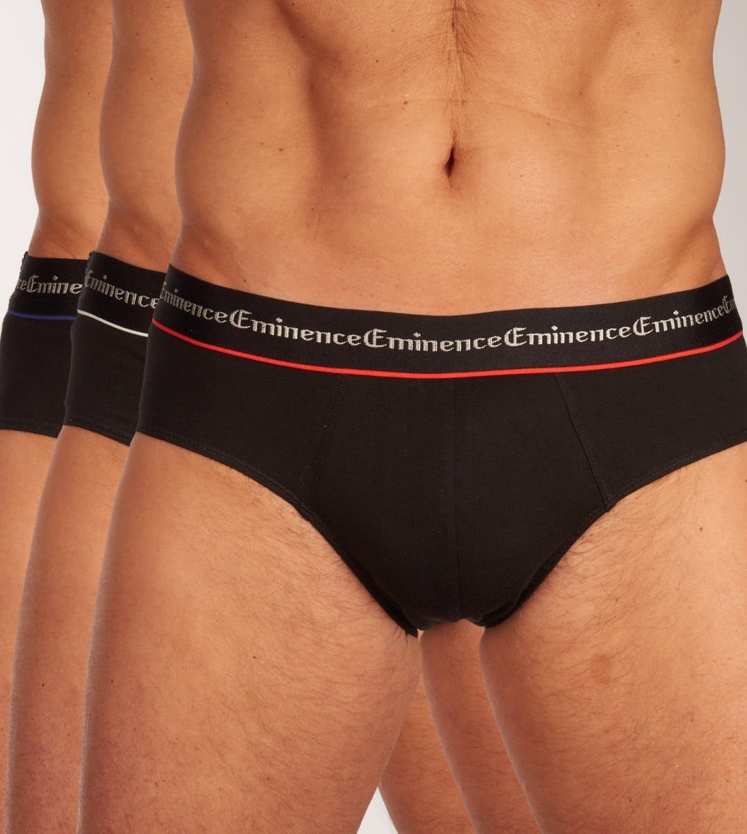 Open Slip Met Hoge Taille - Set Van 3 , Chiné Grijs