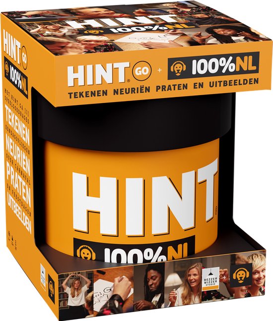 HINT GO 100% NL - Bordspel