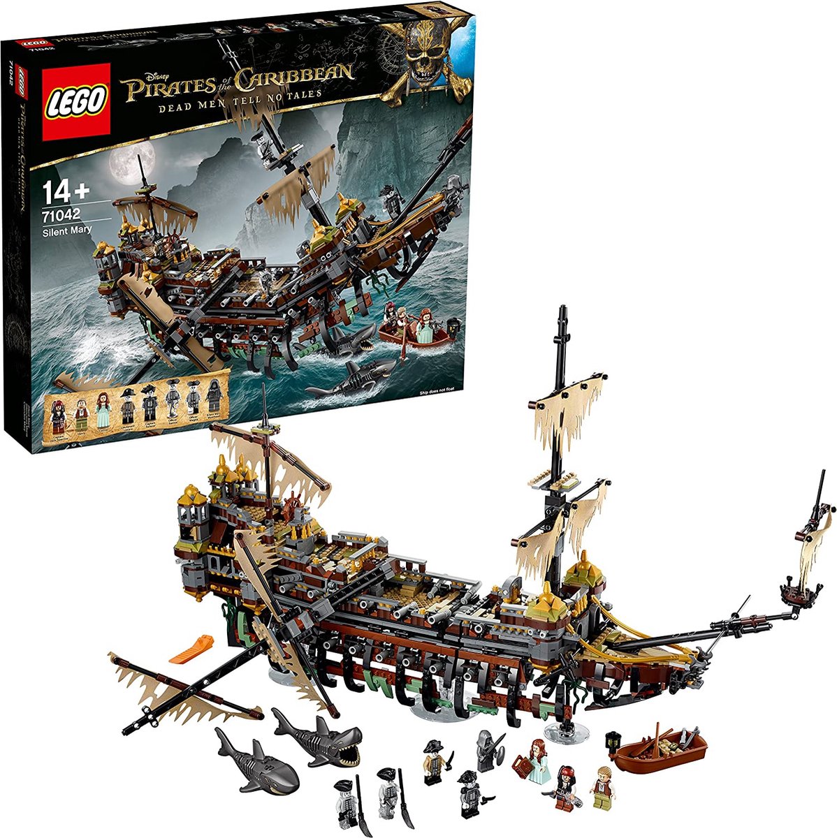 LEGO Pirates of the Caribbean Silent Mary - 71042 | bol.com