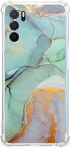 Back Cover voor OPPO A16 | A16s | A54s Watercolor Mix