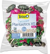 Tetra kunstplantjes - Aquariumplanten groen/roze - Mini - 6 stuks