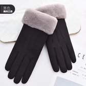Damesmode Touchscreen Handschoenen - Zwart