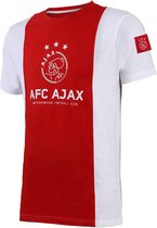 Ajax T-shirt Thuis - Katoen - 2022-2023 - Voetbalshirts Kinderen - Jongens en Meisjes - Sportshirts - Volwassenen - Heren en Dames-152