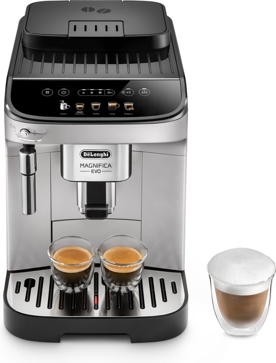 De'Longhi ECAM290.31.SB Magnifica EVO - Volautomatische espressomachine - Zwart/Zilver