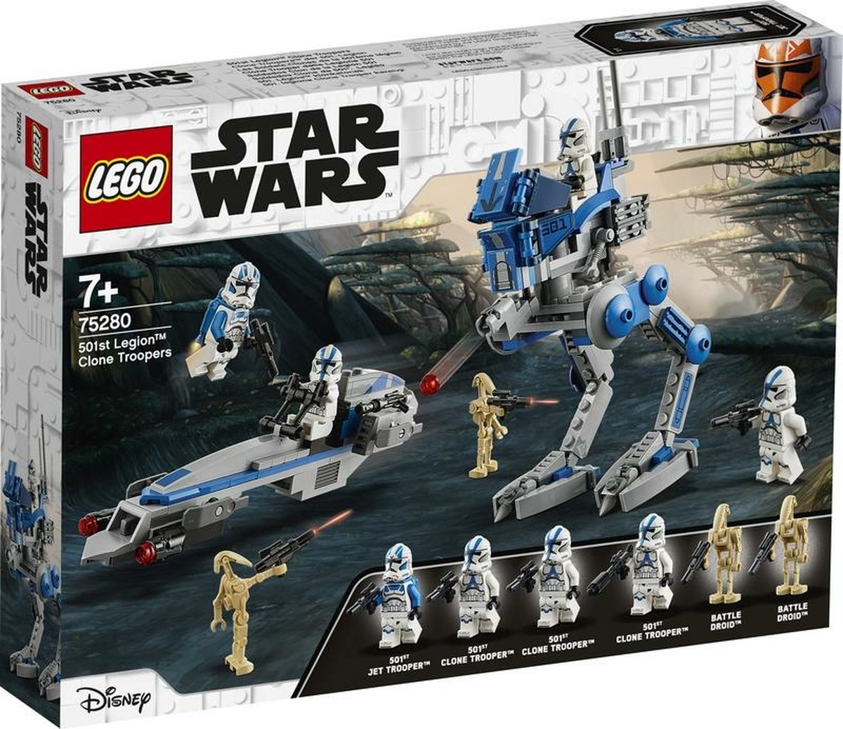 LEGO Star Wars 75345 Pack de Combat des Clone Troopers de la 501ème Légion