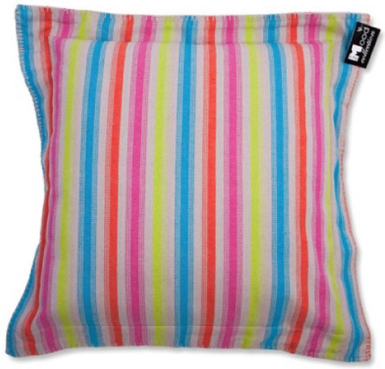 In The Mood Coussin Raw Stripes - Div couleurs - Galet