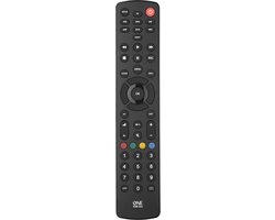 One For All Basic Contour 8 télécommande IR Wireless TV, Boitier décodeur TV, DVD/Blu-ray, Barre de son Appuyez sur les boutons