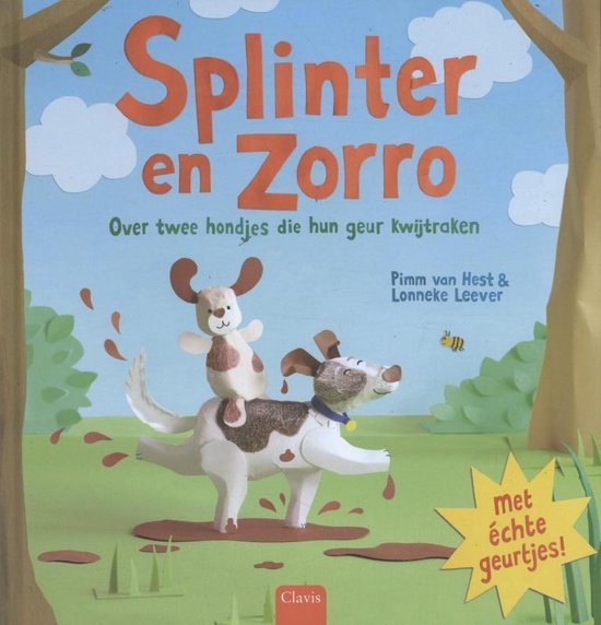 Splinter en Zorro - cover