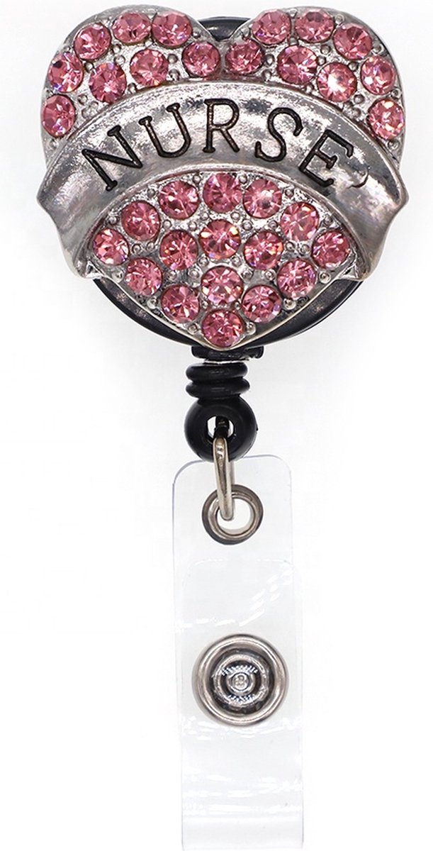 Tucnoeu 1 stuk Roze Gans badgehouder kartenhalter id ausweis ausweishouder verpleegster Grote id-kaarthouder