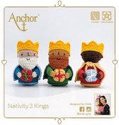 Anchor haakpakket kerst - Haakpakket 3 koningen - Amigurumi haakpakket - DIY haakpakket