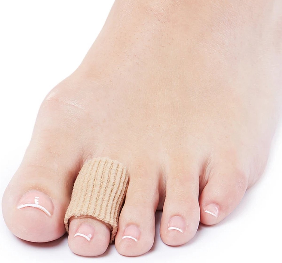 NatraCure teenbeschermer gel tubes (5 x 15,5 cm) - eelt - ingegroeide nagels - blaren - beschermt - hydrateert - voorkomt en verlicht pijn