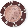 Afbeelding van het spelletje Kinky Pleasure Euro Poker Chips €0,05 Euro 25 Stuks Zwart MP027-006