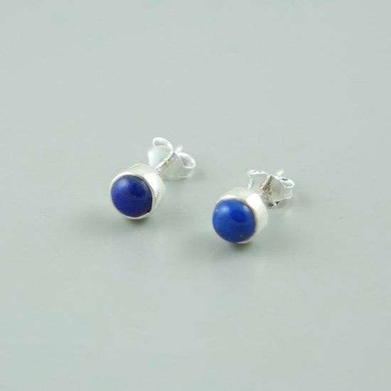 House of Jewels Lapis Lazuli Oorbellen 925 Zilver