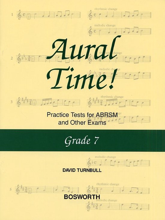 Aural Time! Practice Tests - Grade 7