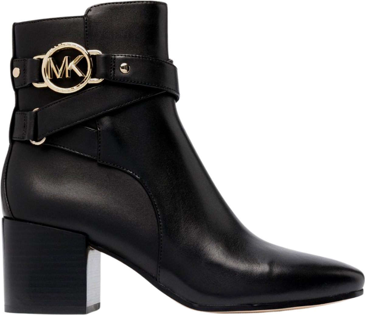 Michael Kors Rory Mid Bootie Dames Enkellaarzen - Zwart - Maat 38