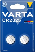Varta CR2025 Lithium knoopcel-batterij / 2 stuks
