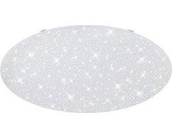 BRILONER VERB - LED Plafondlamp - incl. afstandsbediening - CCT kleurtemperatuurregeling - dimbaar via afstandsbediening - nachtlichtfunctie - IP20 - 25.000 branduren - Ø76 x 12,5 cm