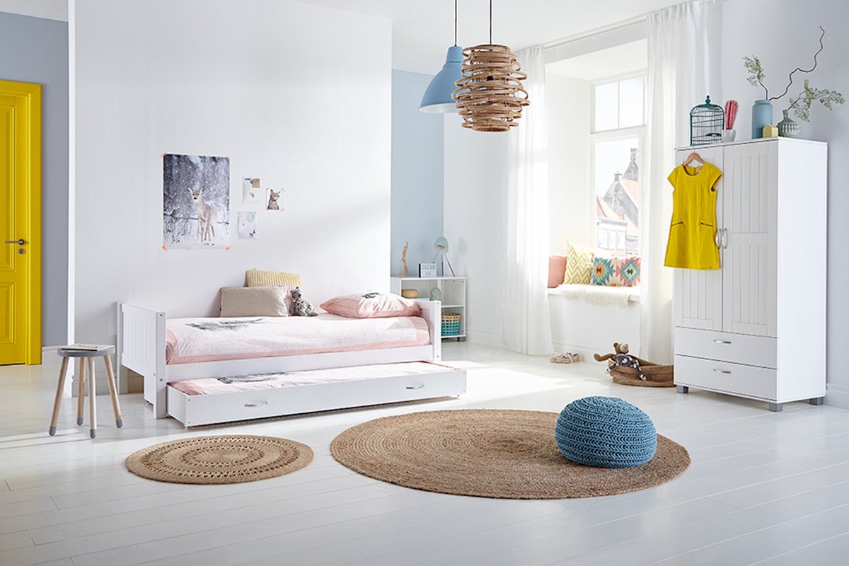 Flexworld Bed Puck - 90 x 200 cm - wit