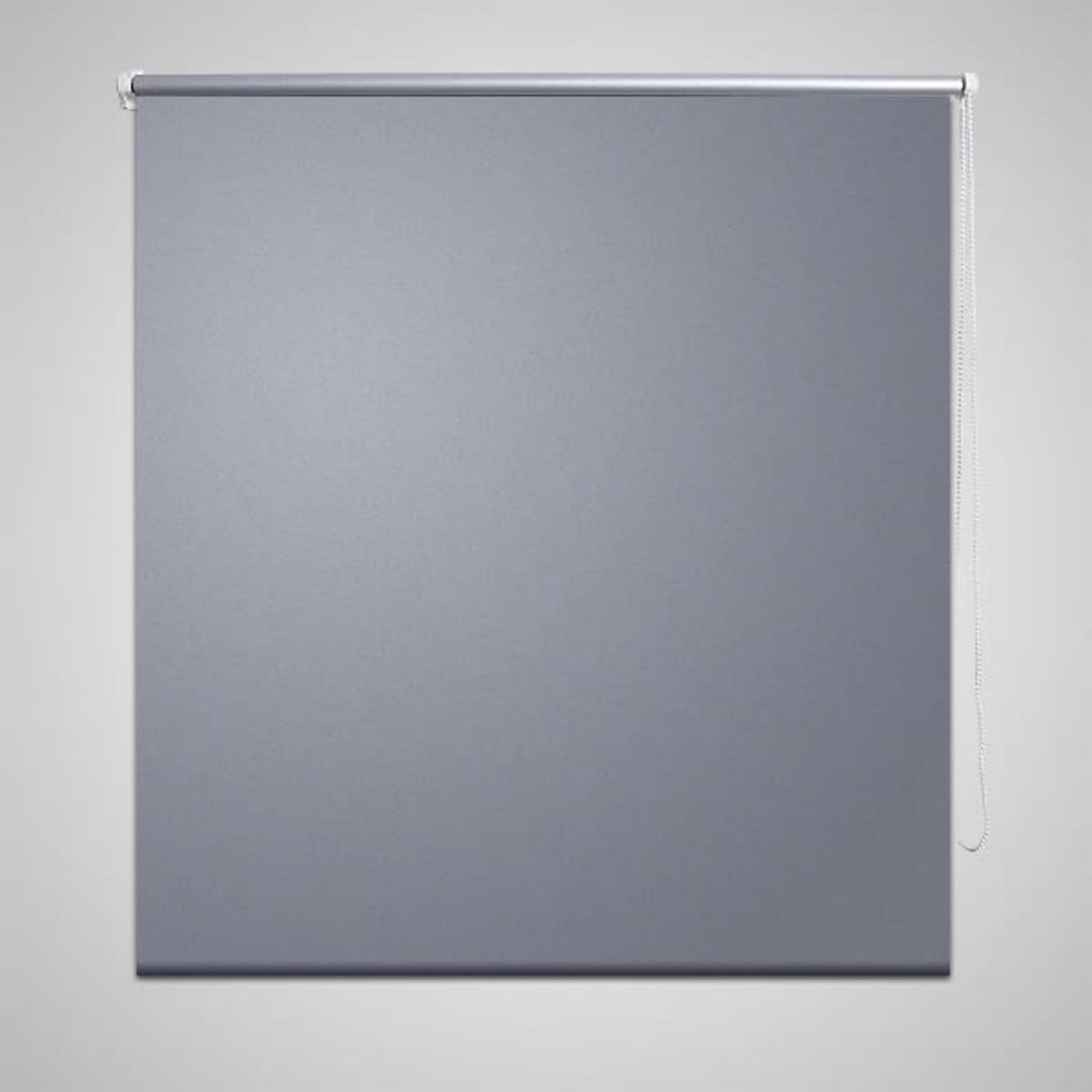 Rolgordijn verduisterend 80 x 230 cm grijs