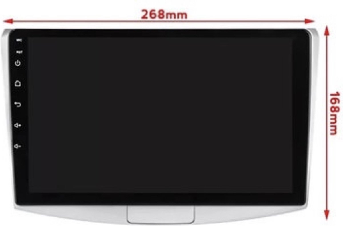 Autoradio Android 14 Pour VW Passat B6 B7 CC Magotan 2010-2015 – Écran 10", GPS, WiFi, 1+32Go