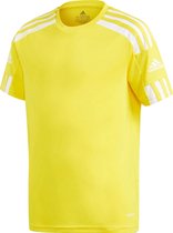 Adidas Squadra 21 Shirt Korte Mouw Kinderen - Geel / Wit | Maat: 176
