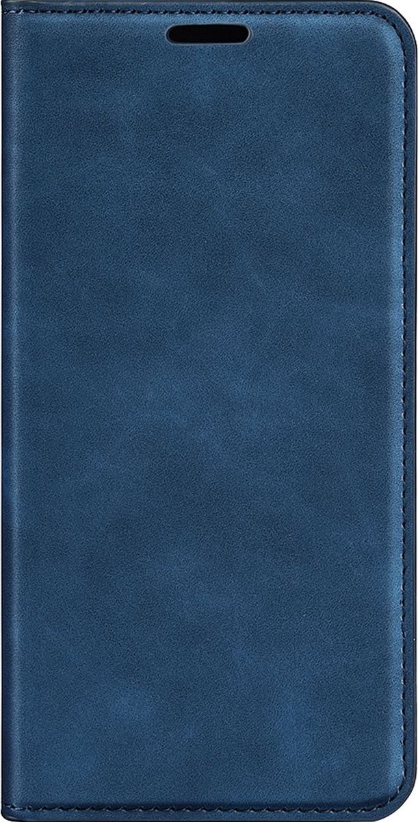 Mobigear Telefoonhoesje geschikt voor HONOR X7 Hoesje | Mobigear Retro Slim Bookcase Portemonnee | Pasjeshouder voor 3 Pasjes | Telefoonhoesje voor Pinpas / OV Kaart / Rijbewijs - Donkerblauw