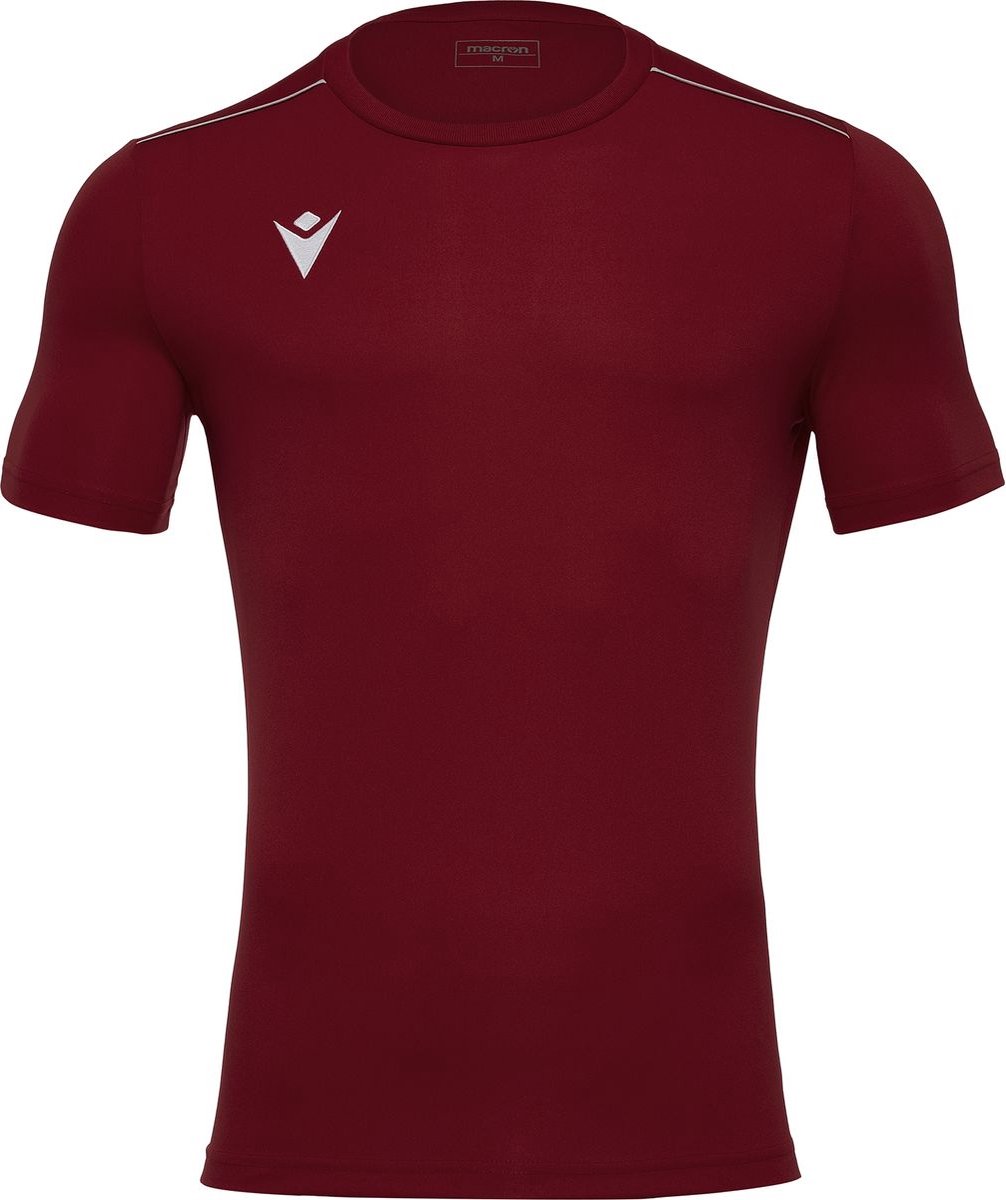 Macron Rigel Hero Shirt Korte Mouw Heren - Bordeaux | Maat: 4XL