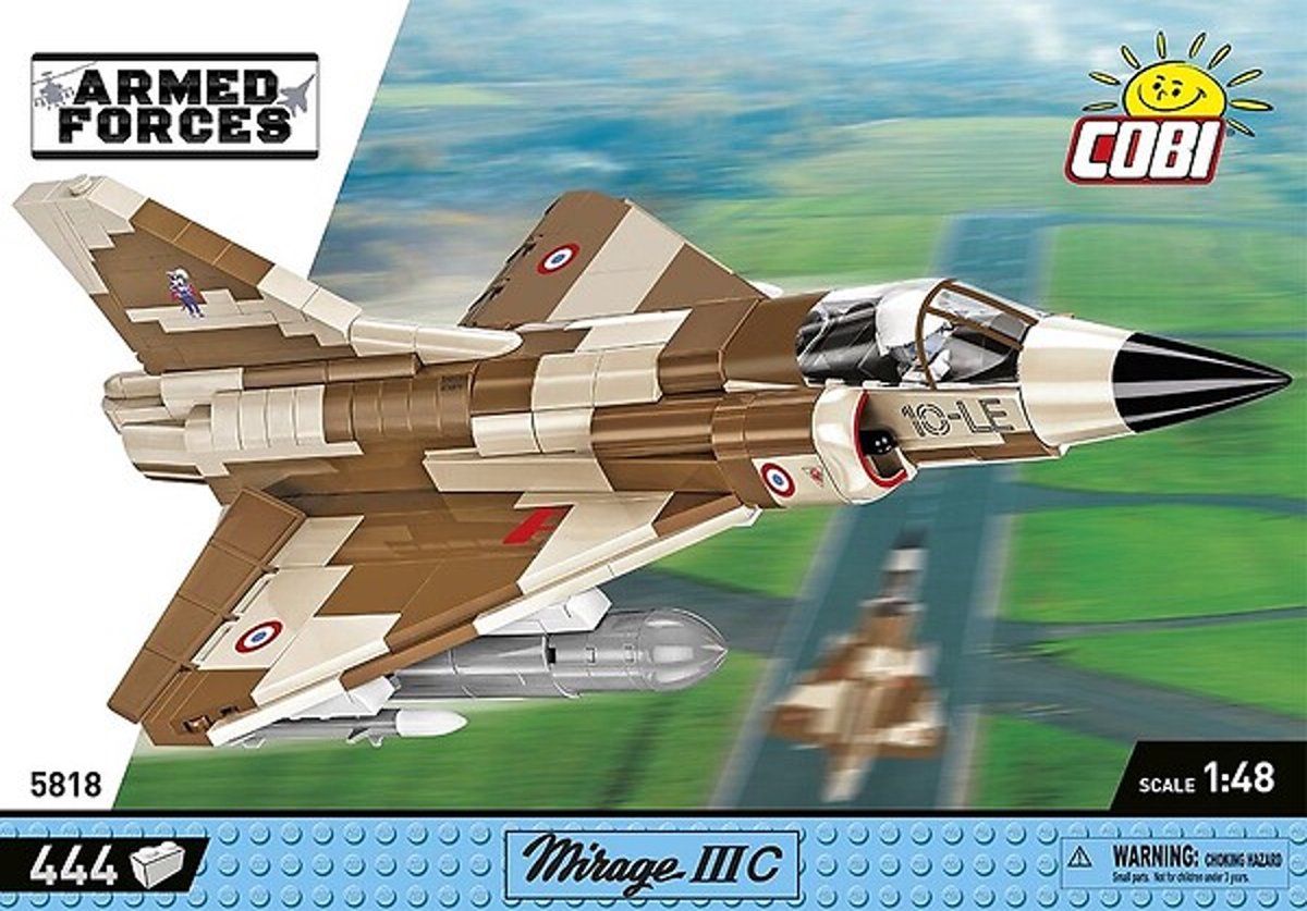 COBI Armed Forces - Mirage IIIC Vexin Constructiespeelgoed thumbnail 3