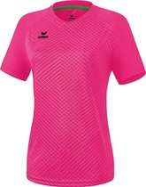 Erima Madrid Chemise À Manches Courtes Femmes - Pink Glo | Taille: 38