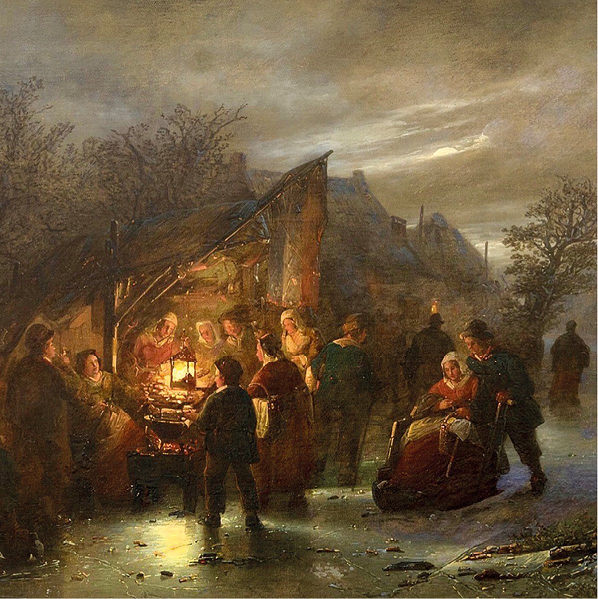 UNIEK & STIJLluxe unieke grote blanco kerstkaarten set van 6 gevouwen