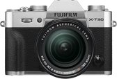 Fujifilm X -T30 II + 18-55mm, 26,1 MP, 9600 x 2160 pixels, X-Trans CMOS 4, 4K Ultra HD, Écran tactile, Argent, Noir