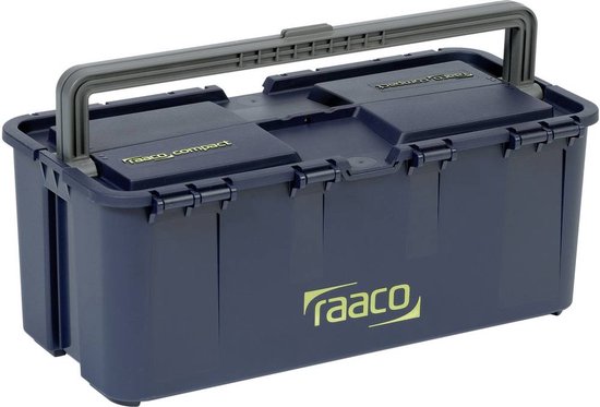 Raaco gereedschapskist Compact 15 met tussenschotten 136563 | bol.com