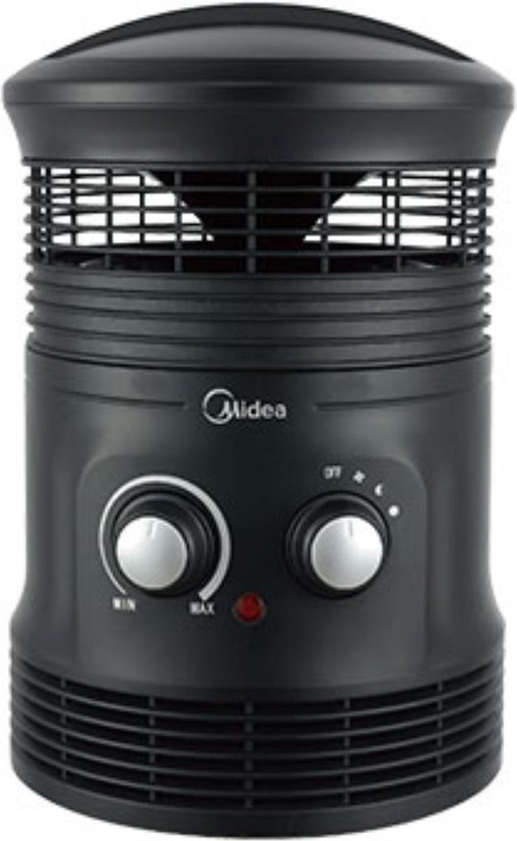 Midea NF18-17PA Binnen Zwart 1800 W Ventilator elektrisch verwarmingstoestel