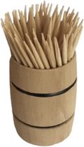 Coctailprikkers bamboe 6,5cm - Ø1,8mm - 1.000 stuks