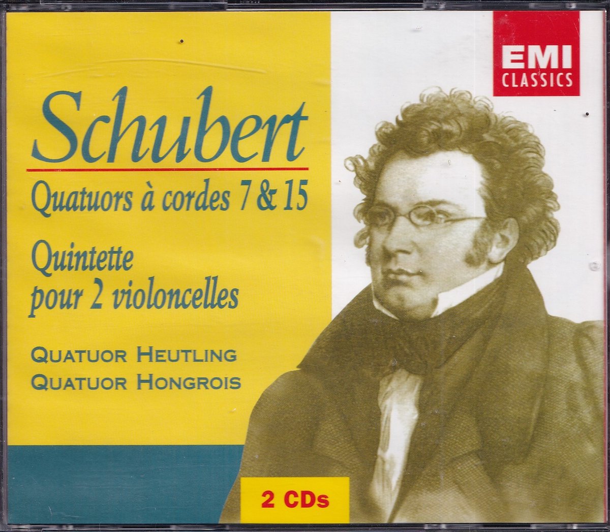 Quators à cordes - Franz Schubert - Quator Heutling, Quator Hongrois