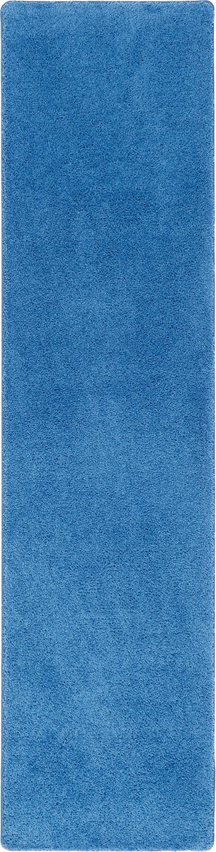 Snapstyle Hoogpolige ruige loper vloerkleed paleis Blauw