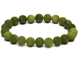 Mala/armband Xinyi jade elastisch