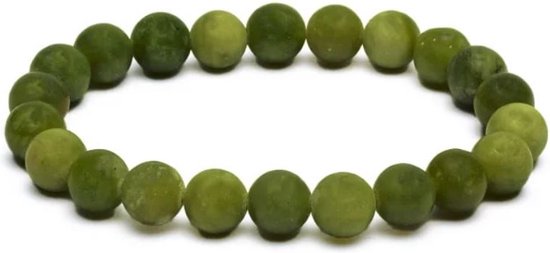 Mala/armband Xinyi jade elastisch
