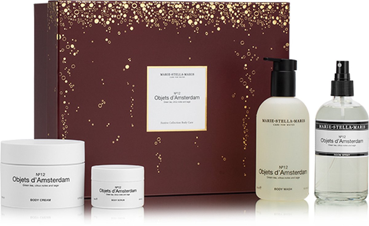 MARIE-STELLA-MARIS - Festive Collection Body Care No.12 Objets d'Amsterdam - 4 st - geschenkset