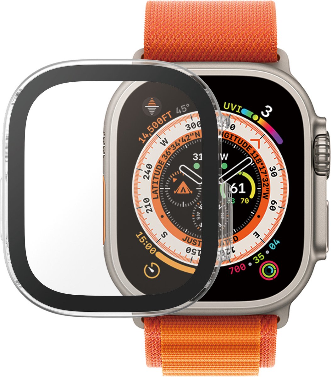PanzerGlass Full Body Anti-Bacterial Apple Watch Ultra 49 mm Screenprotector Glas