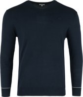 V-neck Sweater Mannen - Navy - Maat XL