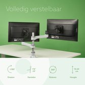 Bol.com R-Go Tools Zepher 4 - Dubbele Monitor Arm - 17-32 Inch - Uitbreidbaar - Verstelbaar aanbieding
