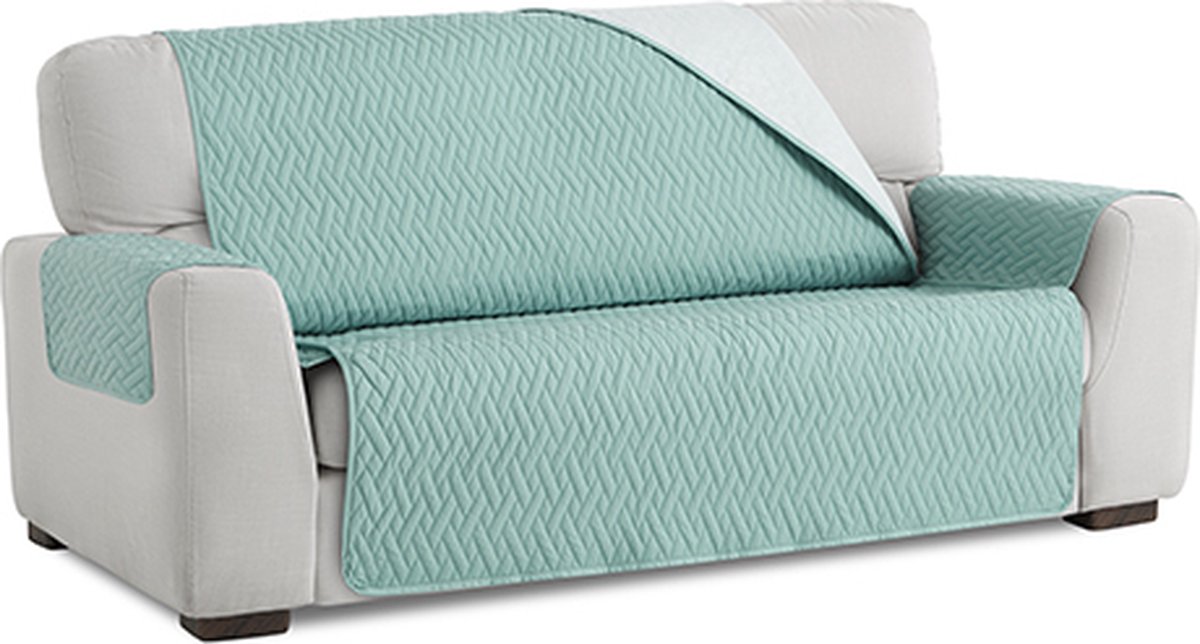 Bankbeschermer Waterproof 110cm breed Jade - Stevig gevoerde en waterbestendige Belmarti® bank beschermer