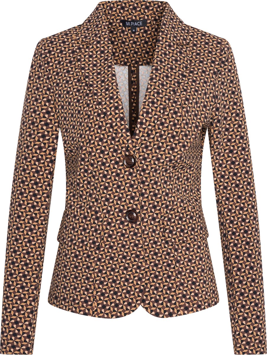 Travel Blazer Yana Brown Print 2015 Size : M