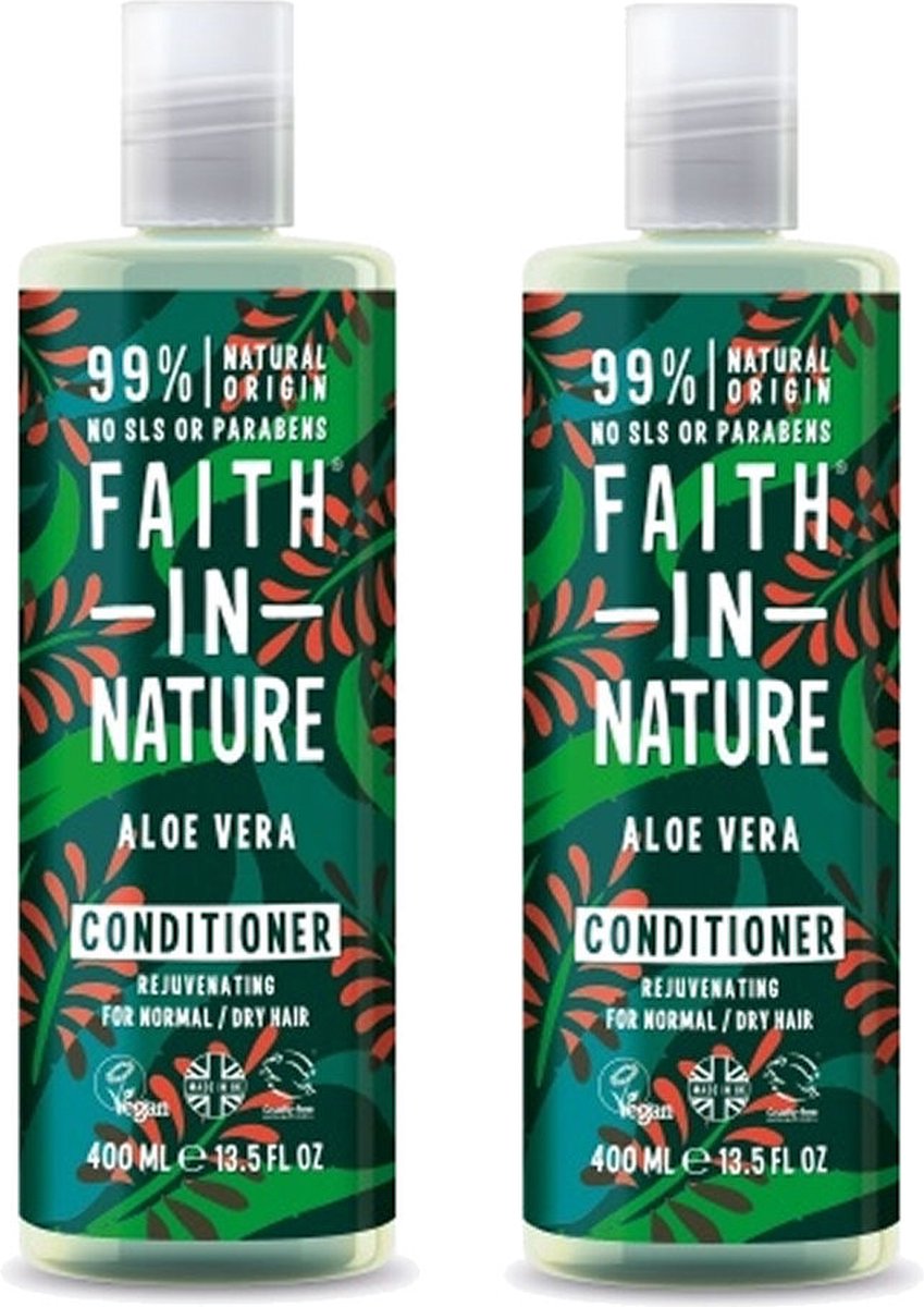 FAITH IN NATURE - Conditioner Aloe Vera - 2 Pak