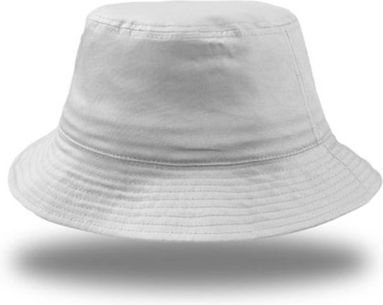 Atlantis 'Bucket Cotton Hat' Wit