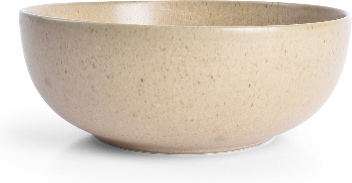 BonBistro Kom 16xH5.5cm beige Cirro (Set van 4)