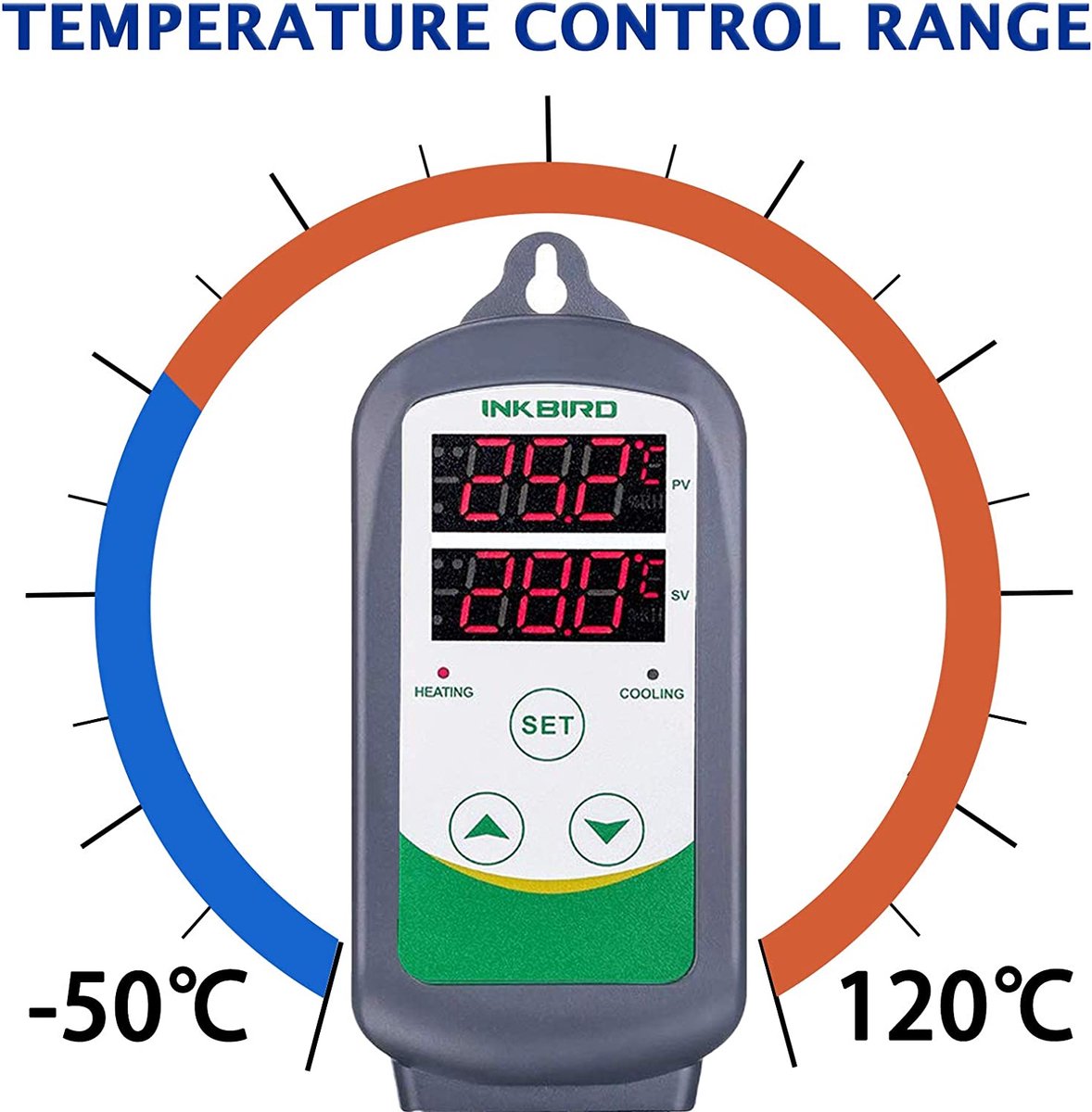 Inkbird ITC-308 Temperatuurregelaar | bol.com