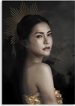 Melli Mello - Wall art - 70x100cm - Plexiglas - Interieur - Queen of Asia - Woonaccessoire - Wanddecoratie - Kunst - Art - Schilderij - Poster